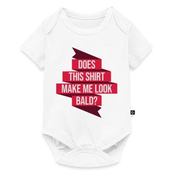 look soon citation de chemise - Body à manches courtes Premium Bébé - blanc - Devant