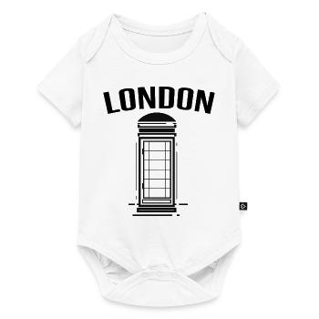 London Bus - Baby Premium short-sleeve bodysuit - white - Front