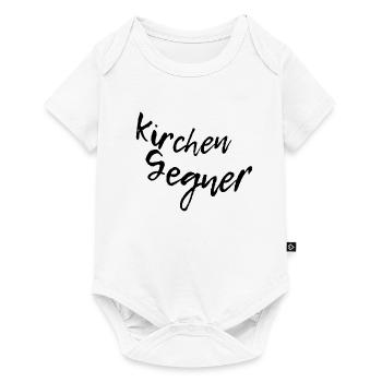 Kirchengegner - Baby Premium Kurzarmbody - Weiß - Vorne