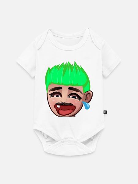 Der Kek - Baby Premium Kurzarmbody - Weiß