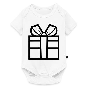 Gift icon box - Baby Premium short-sleeve bodysuit - white - Front