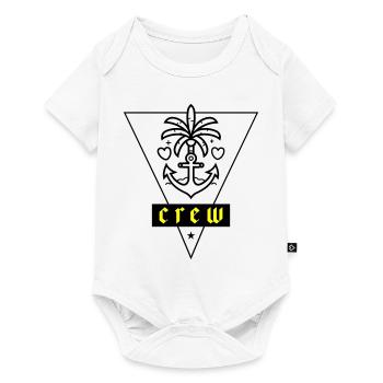 Crew Anchor Love Vacation - Body à manches courtes Premium Bébé - blanc - Devant
