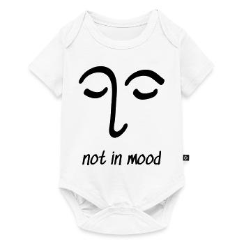 Face Not in Mood Drawing Eye Gift - Baby Premium short-sleeve bodysuit - white - Front