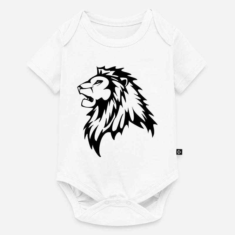 Löwe - Body à manches courtes Premium Bébé - blanc