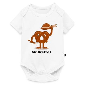 Mr Bretzel - Body à manches courtes Premium Bébé - blanc - Devant
