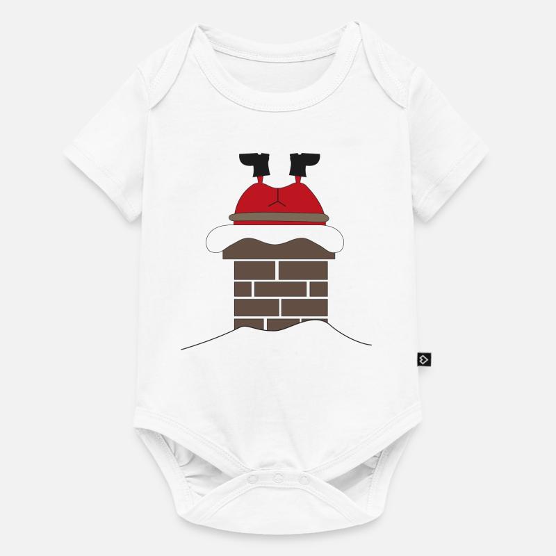 Noël - Body à manches courtes Premium Bébé - blanc