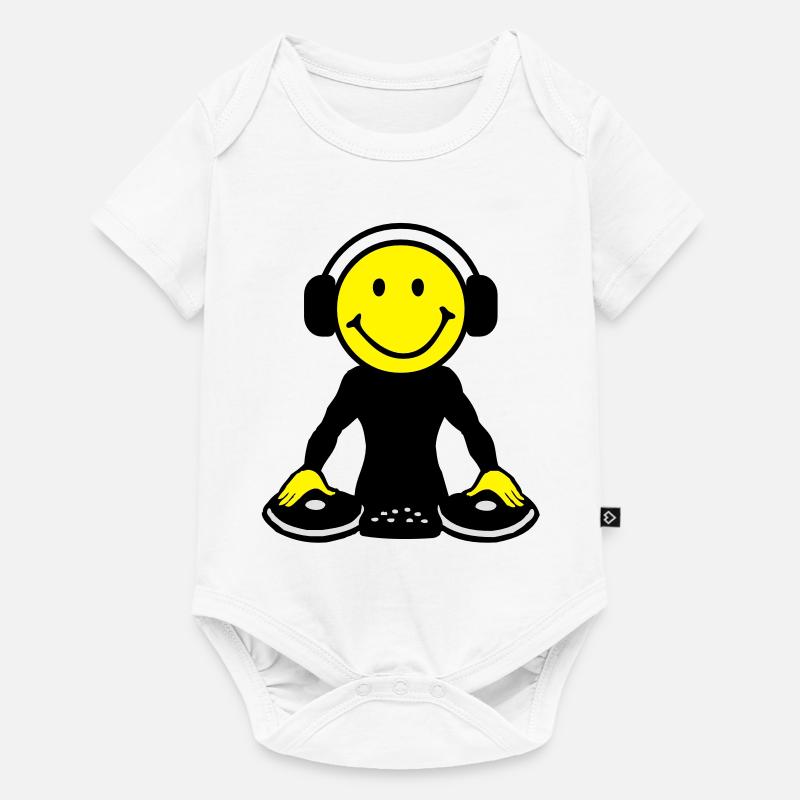 DJ - Body à manches courtes Premium Bébé - blanc