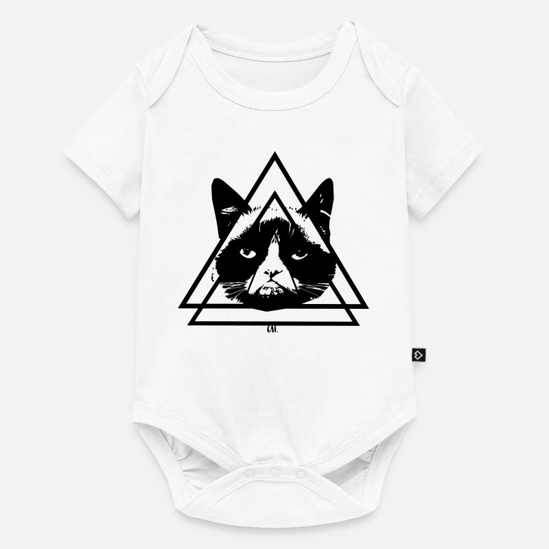 Cat. - Baby Premium short-sleeve bodysuit - white