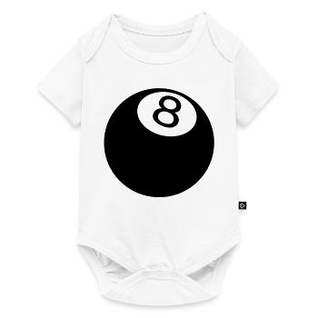 8 Ball - Baby Premium short-sleeve bodysuit - white - Front