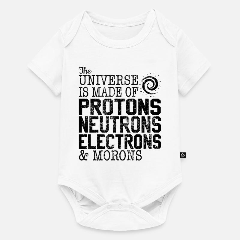 Science science physique drôle - Body à manches courtes Premium Bébé - blanc