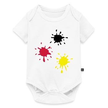 Art, paint (super cheap!) - Baby Premium short-sleeve bodysuit - white - Front