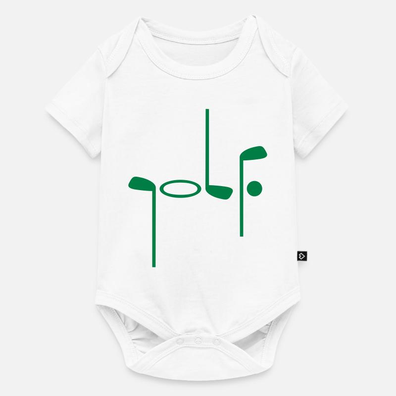 Golf Design - Body à manches courtes Premium Bébé - blanc