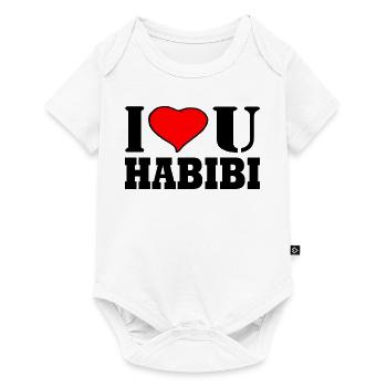 HABIBI - Body à manches courtes Premium Bébé - blanc - Devant
