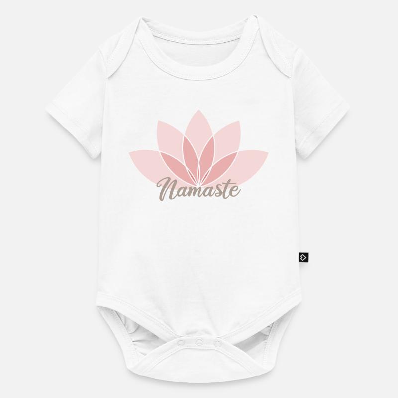Namaste - Body à manches courtes Premium Bébé - blanc