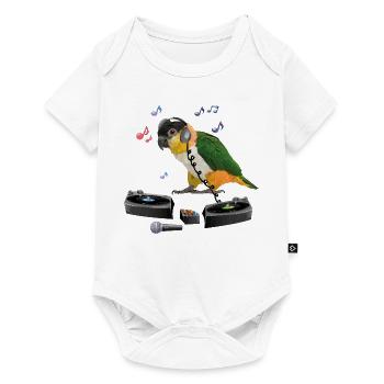 Caique - Baby Premium short-sleeve bodysuit - white - Front