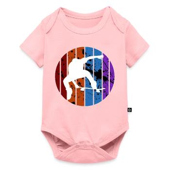 Skateboard - Baby Premium short-sleeve bodysuit - rose - Front