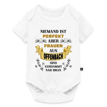 Offenbach Deutschland Stadt Heimat Liebe Frauen - Baby Premium Kurzarmbody - Weiß - Vorne