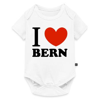 J’aime Berne - Body à manches courtes Premium Bébé - blanc - Devant