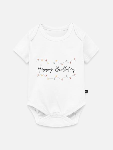 Happy Birthday - Baby Premium short-sleeve bodysuit - white