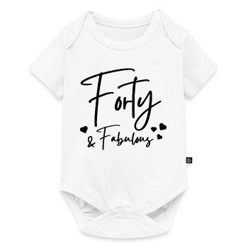 Quarante fabuleux - Body à manches courtes Premium Bébé - blanc - Devant