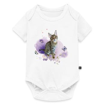 Tabby - Baby Premium short-sleeve bodysuit - white - Front