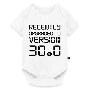 30th birthday - Baby Premium short-sleeve bodysuit - white - Front