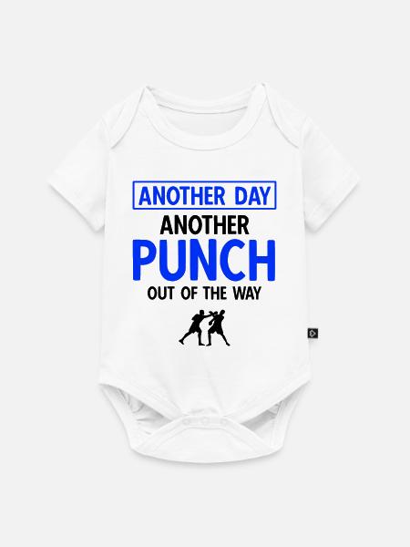Boxsport Boxing - Baby Premium Kurzarmbody - Weiß