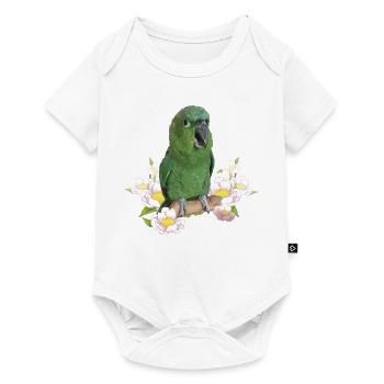 The farinous parrot - Baby Premium short-sleeve bodysuit - white - Front
