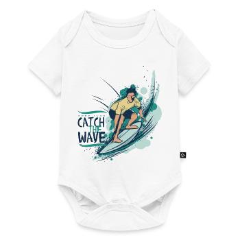 Wassersport - Baby Premium Kurzarmbody - Weiß - Vorne