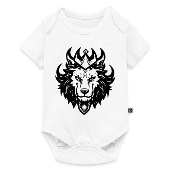 versprechen - Baby Premium Kurzarmbody - Weiß - Vorne