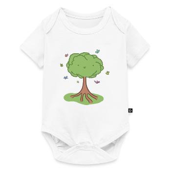 Cute tree - Baby Premium short-sleeve bodysuit - white - Front