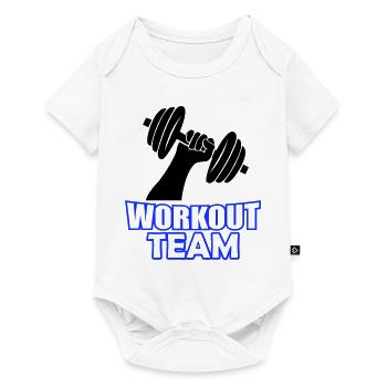 Workout Team - Baby Premium short-sleeve bodysuit - white - Front