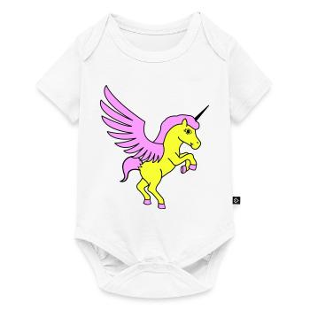 Licorne Licorne - Body à manches courtes Premium Bébé - blanc - Devant