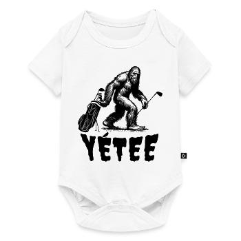 Yéti? NON, Yétee...La terreur sur le green ! - Body à manches courtes Premium Bébé - blanc - Devant