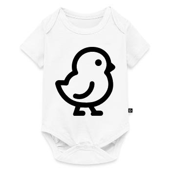 poussin - Body à manches courtes Premium Bébé - blanc - Devant