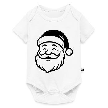 Santa - Baby Premium short-sleeve bodysuit - white - Front