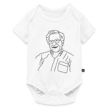 Noam Chomsky - Body à manches courtes Premium Bébé - blanc - Devant