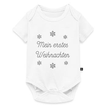 Mon premier Noël - Body à manches courtes Premium Bébé - blanc - Devant
