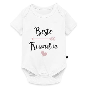 Beste Freundin - Teil 1 - Baby Premium Kurzarmbody - Weiß - Vorne