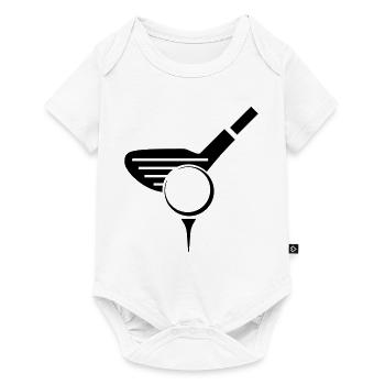 Ball Golf - Golf - Body à manches courtes Premium Bébé - blanc - Devant