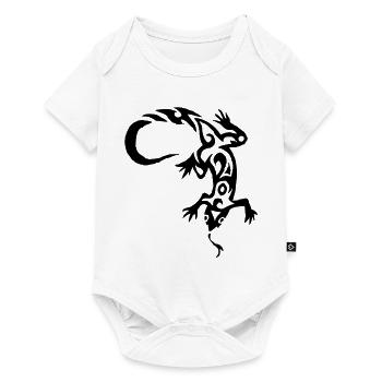 tribal tattoo - Body à manches courtes Premium Bébé - blanc - Devant