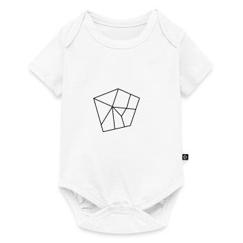 Cool pentagon. Gift idea - Baby Premium short-sleeve bodysuit - white - Front