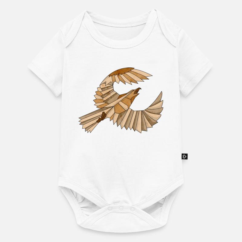 Vector Eagle Vintage T Shirt - Baby Premium short-sleeve bodysuit - white