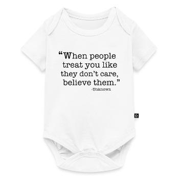 Quote - Baby Premium short-sleeve bodysuit - white - Front