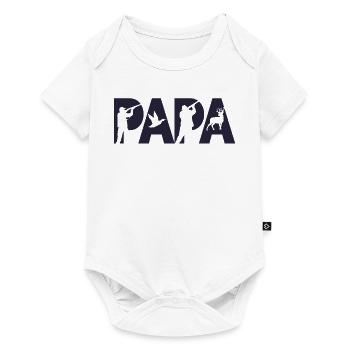 Hunter - Baby Premium short-sleeve bodysuit - white - Front