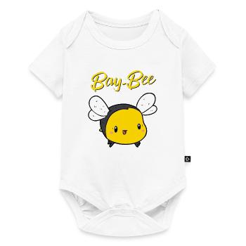 Abeille Bay Bee Baby Bee (Idée cadeau) - Body à manches courtes Premium Bébé - blanc - Devant