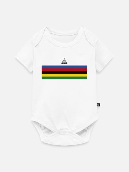 WELTMEISTER - Baby Premium Kurzarmbody - Weiß