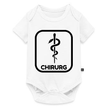 docteur / médecin / chirurgien / chirurgie - Body à manches courtes Premium Bébé - blanc - Devant