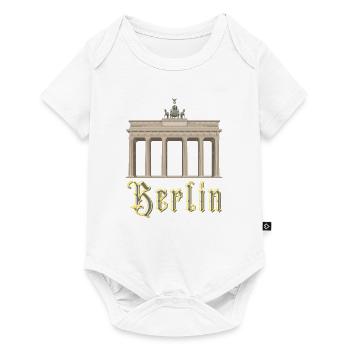 Berlin Capitale Brandebourg Tor Berliner - Body à manches courtes Premium Bébé - blanc - Devant