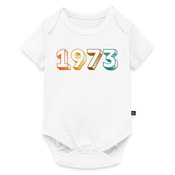 millésime 1973 - Body à manches courtes Premium Bébé - blanc - Devant